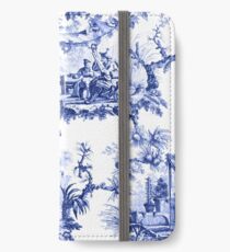 Blue Chinoiserie Toile iPhone Wallet/Case/Skin