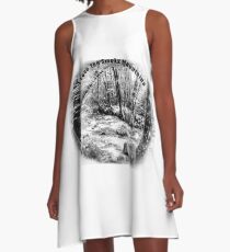 I Love The Smoky Mountains A-Line Dress