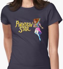 Phantasy Star (Genesis) Title Screen Women's Fitted T-Shirt