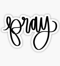 Pray Sticker