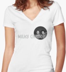Milky Chance Women's Fitted V-Neck T-Shirt