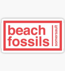 beach fossils somersault sticker Sticker