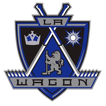 LA Kings Wagon Coat of Arms Logo Essential T-Shirt for Sale by