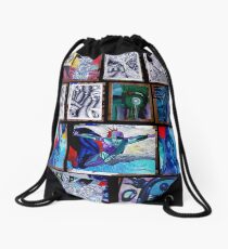 wild forest Drawstring Bag