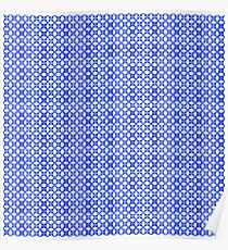 Blue Petals Poster