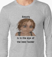 Beer and Beauty Long Sleeve T-Shirt