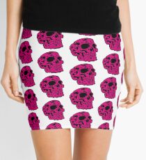 pink Skull Minirock