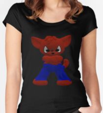Spidey-Cat Women's Fitted Scoop T-Shirt