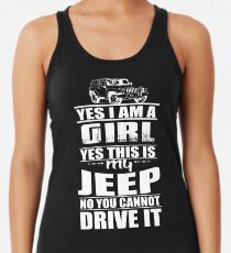 THIS IS MY JEEP JEEP GIRL Offroad Racerback Tank Top