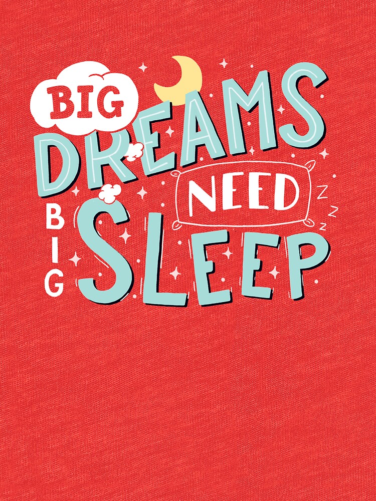 Big dreams need big sleep - Sky blue by romaricpascal