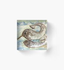 Narwhal 2 Acrylic Block