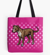 Pinky Bully Breed Tote Bag