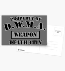 D.W.M.A. Weapon Uniform Postkarten