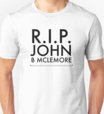 RIP John B Mclemore Slim Fit T-Shirt