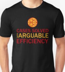 Cases Solved with Arguable Efficiency - Dirk Gently Unisex T-Shirt