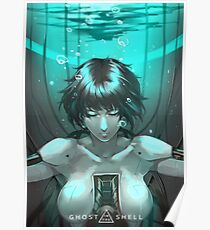 Geist in der Muschel Poster