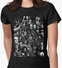 Classic Horror Movies Women's Fitted T-Shirt