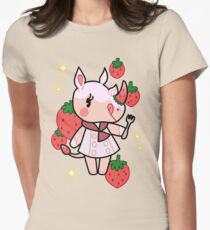 Merengue of Animal Crossing Women's Fitted T-Shirt