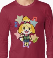 Isabelle of Animal Crossing Long Sleeve T-Shirt