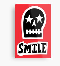 Smile Metal Print