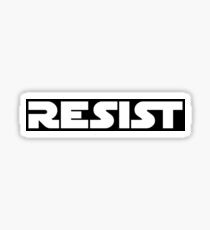 RESIST - Star Wars Text Sticker