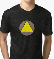 Yellow Triangle Tri-blend T-Shirt