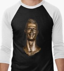 Cristiano Ronaldo Statue/Bust Men's Baseball ¾ T-Shirt