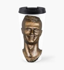 Cristiano Ronaldo Statue/Bust Travel Mug