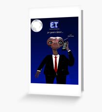 E.T Phone home Greeting Card