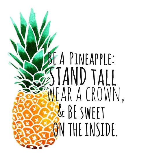 Download "Be a Pineapple Plain" Posters by annmariestowe | Redbubble