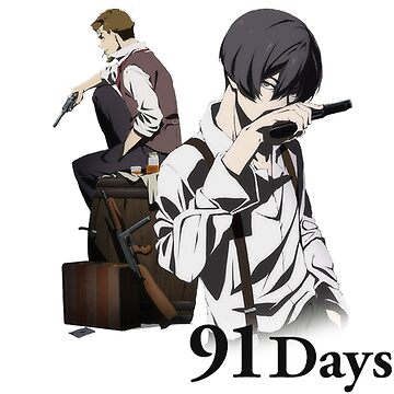 91 days anime Poster for Sale by BSHA-o-RAHA