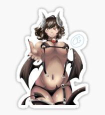 Demon girl Sticker