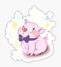 Gentle pig Sticker