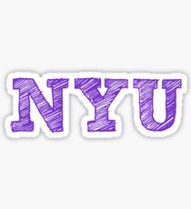 Pegatina NYU