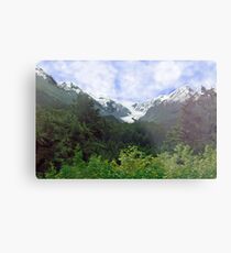 Two Glaciers Metal Print