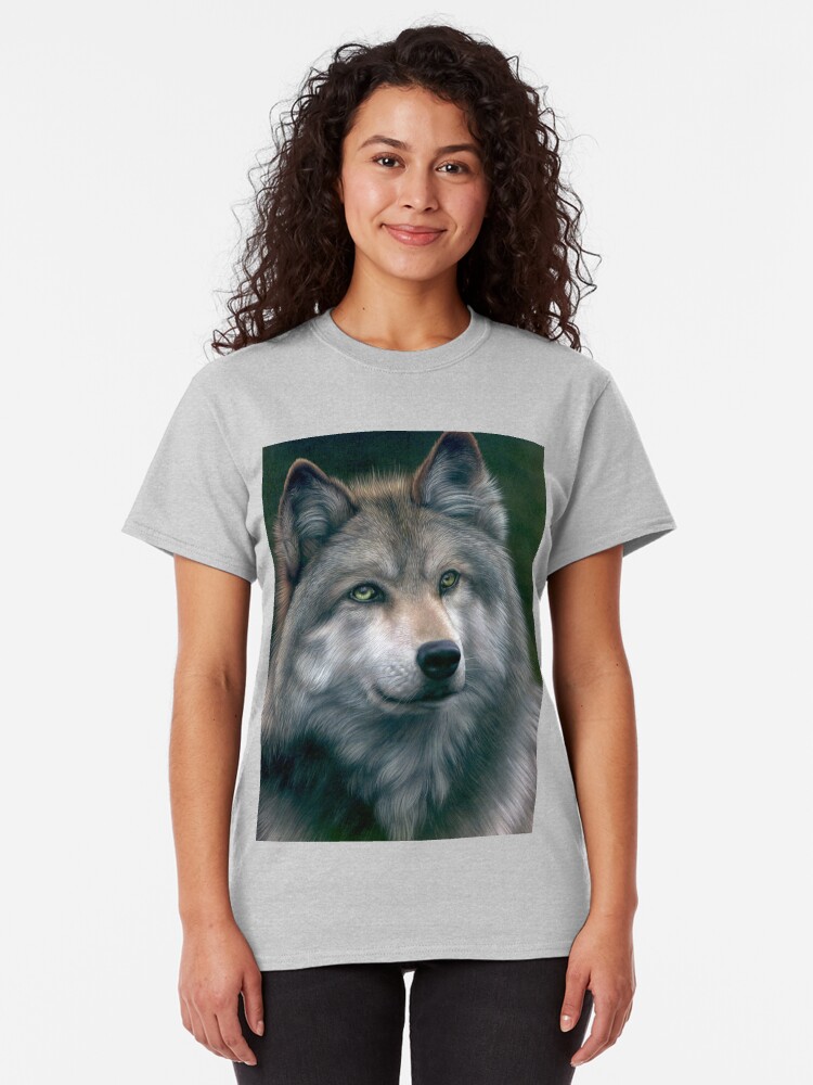 topshop wolf shirt