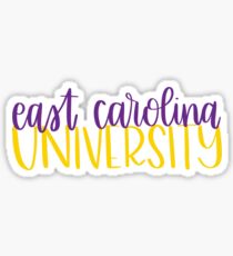 East Carolina Sticker