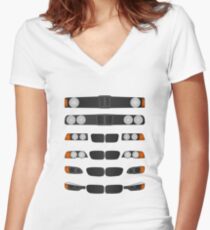 Entwicklung der 3 Shirt mit V-Ausschnitt