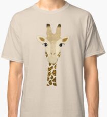 Golden Glitter Giraffe Classic T-Shirt