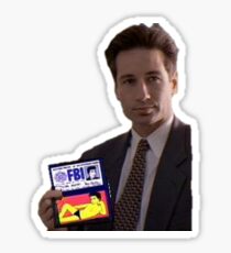 Fox Mulder Sticker