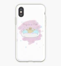 Pug in a Tub iPhone Case