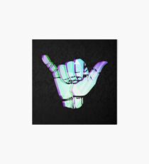 Blurred Distorted Shaka Art Board