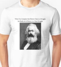 Funny History Class Karl Marx Meme Unisex T-Shirt