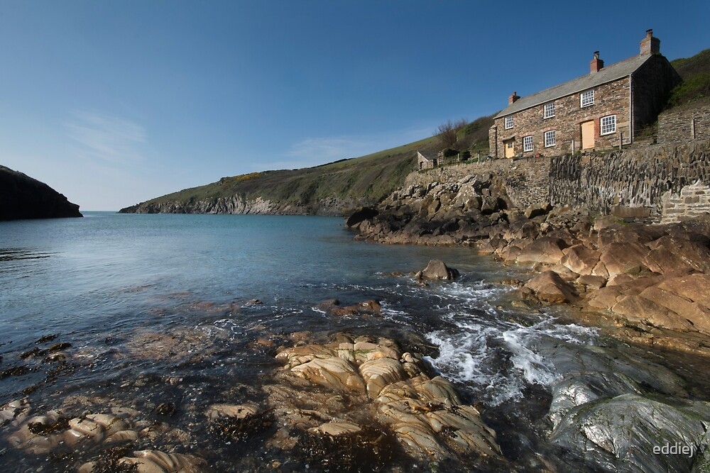 "Port Quin Cornwall" by eddiej Redbubble