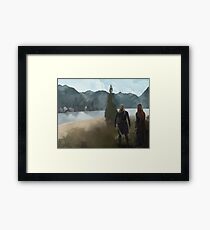 Legolas-Tauriel concept Framed Print