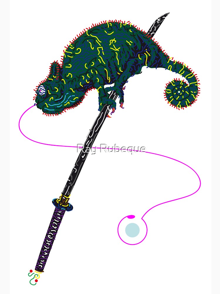 Samurai Chameleon von Rektozhan
