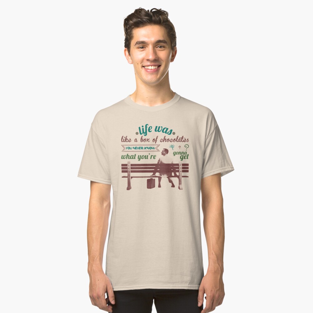 forrest gump tee shirt