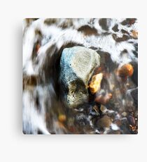 Water & Rocks Metal Print