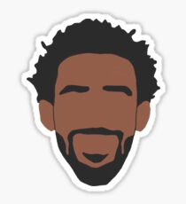 Mike Conley Face Art Sticker