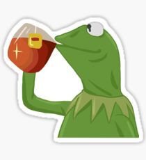But That's None Of My Business- Kermit the Frog Sticker
